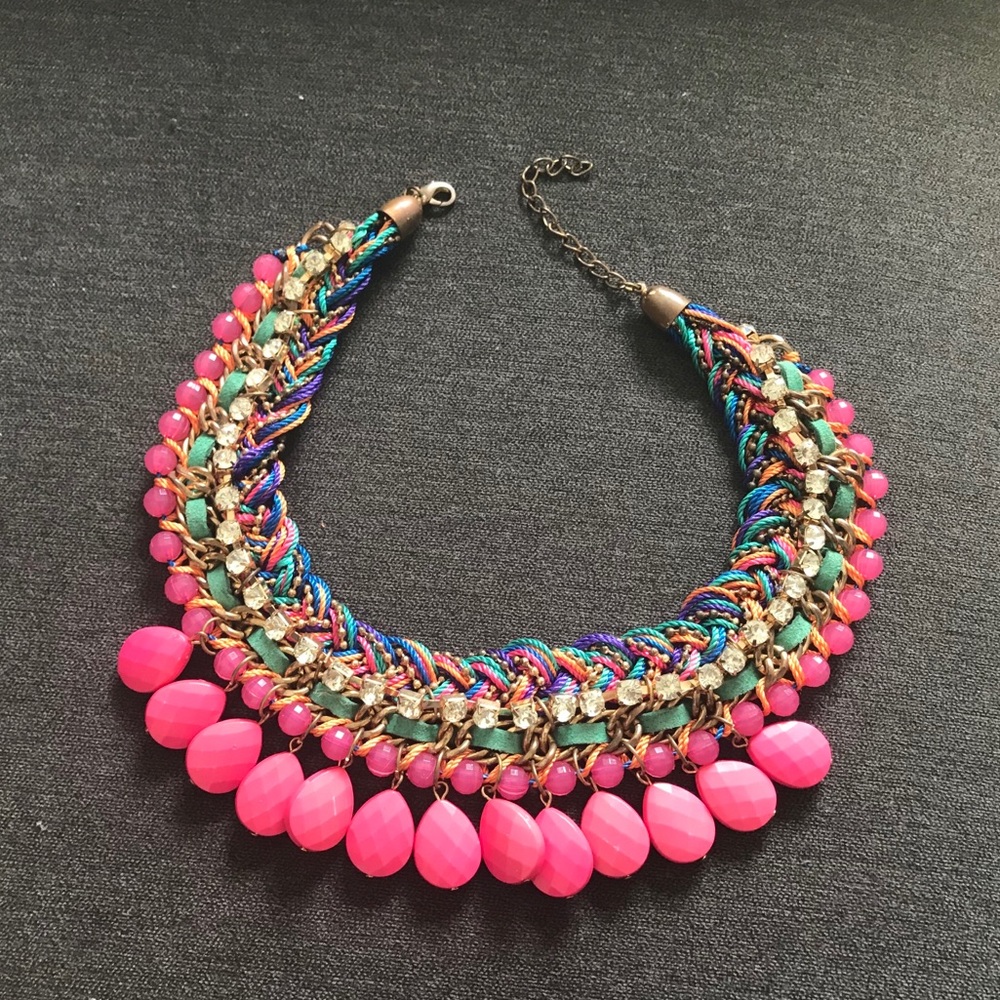 Francesca’s Necklace -woven/beaded-